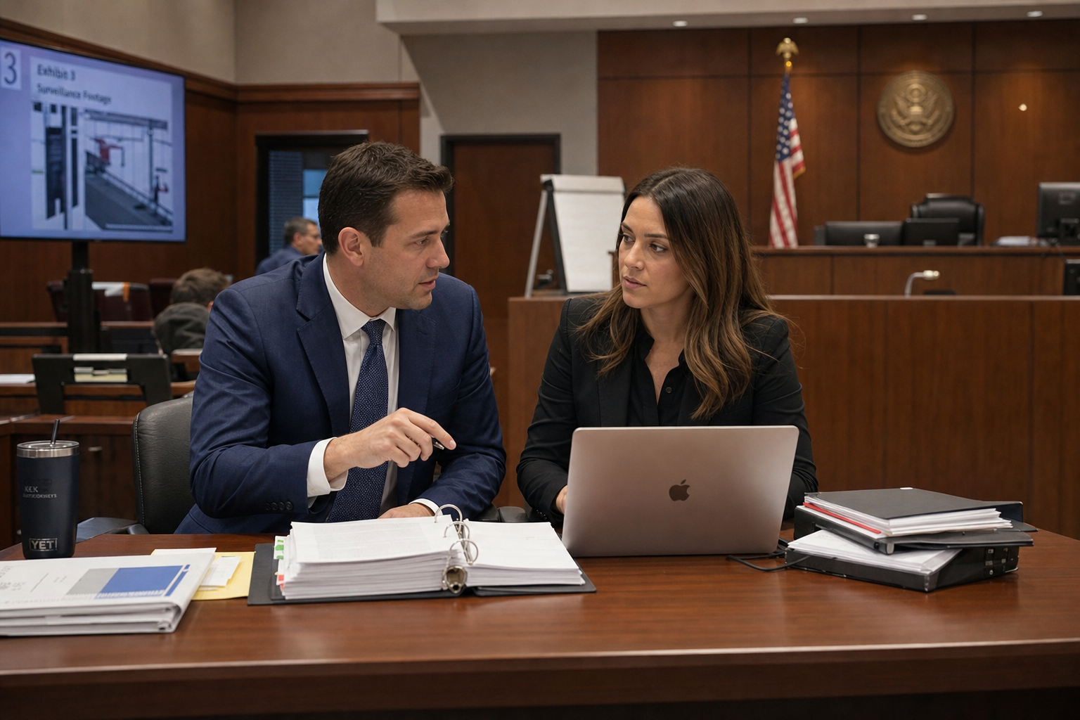 2nd Chair hot-seat specialist at trial counsel table